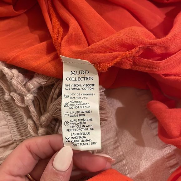 Mudo collection smartlook orange top Small - Picture 4 of 6